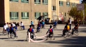مسابقات باسكتبال معلولين درهرات